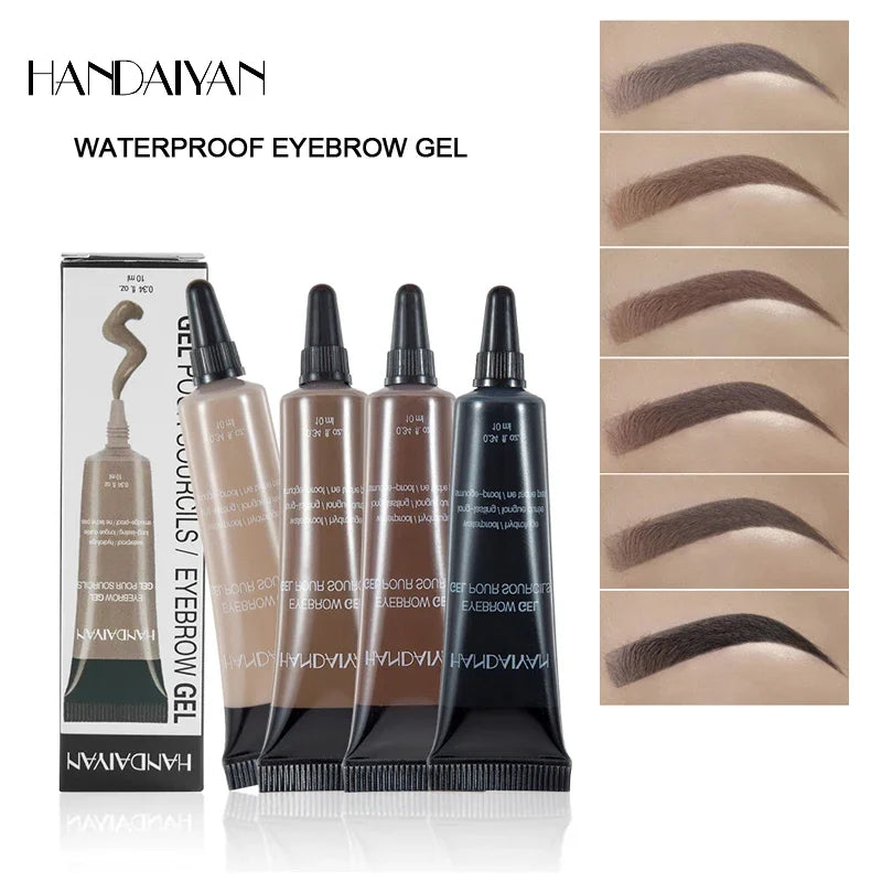 Professional Eyebrow Cream Gel - Waterproof Tattoo Pen Tint Long Lasting