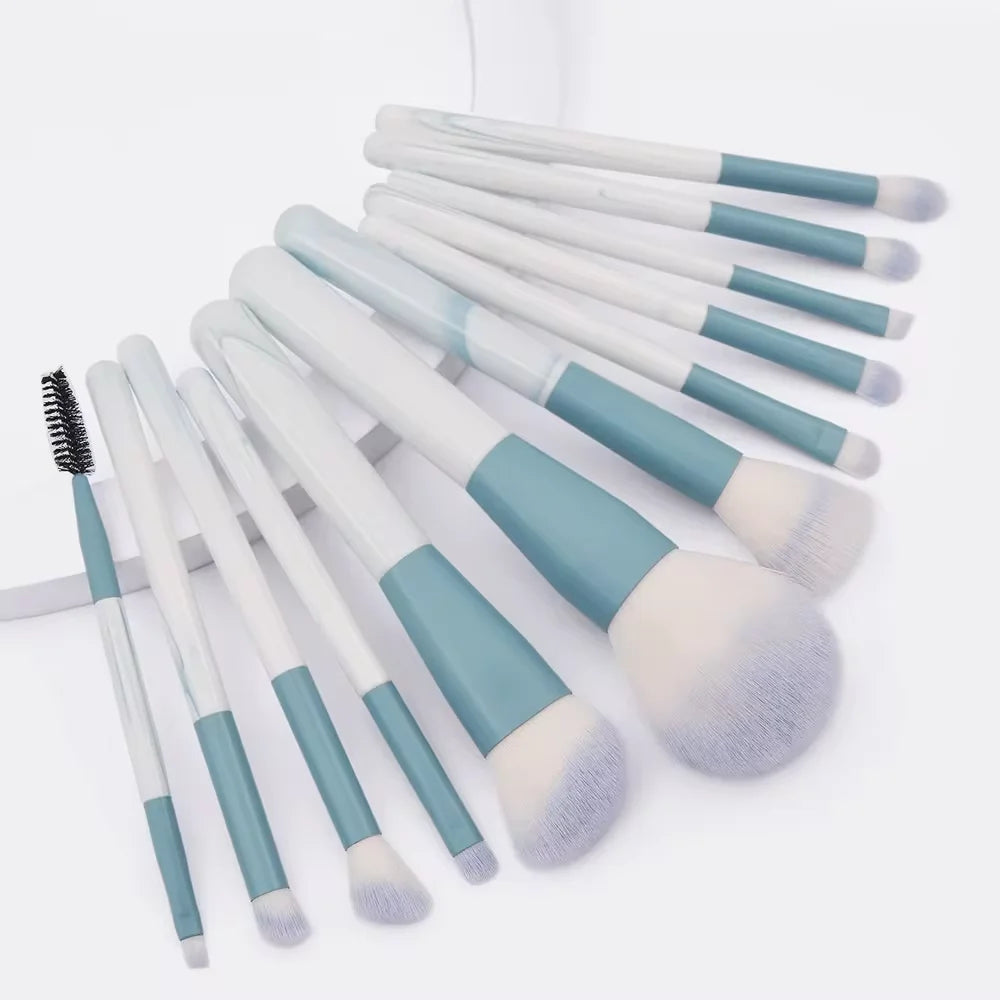 Professional Makeup Brush Set - 12 Piece Collection