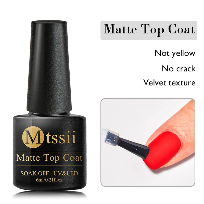 Mtssii Dried Flower Gel Nail Polish - Natural Flower Fairy Series UV/LED