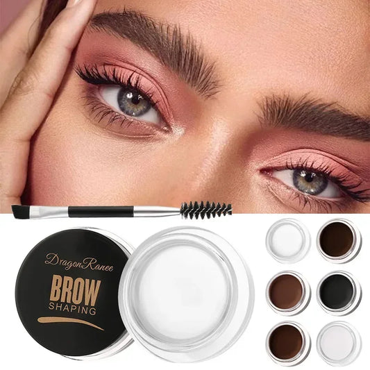 Long-Lasting Waterproof Matte Eyebrow Cream Gel