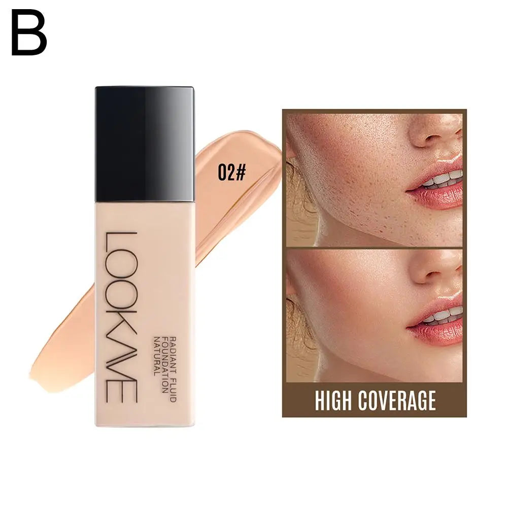 Liquid Foundation - Long Lasting Full Coverage Natural Matte