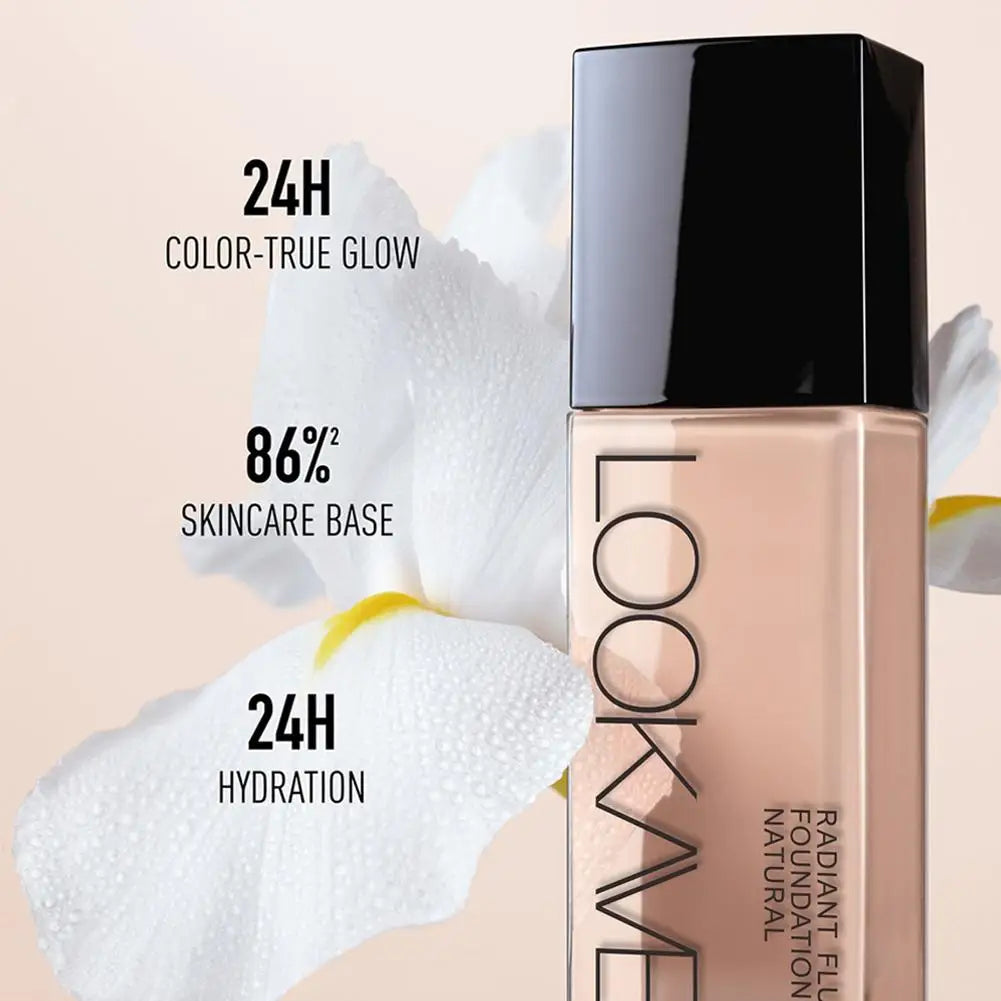 Liquid Foundation - Long Lasting Full Coverage Natural Matte