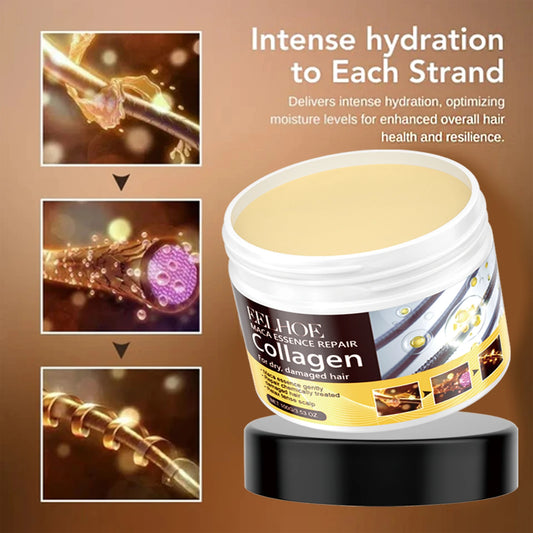 Collagen Hair Mask - Deep Conditioning Treatment for Dry & Frizzy Hair