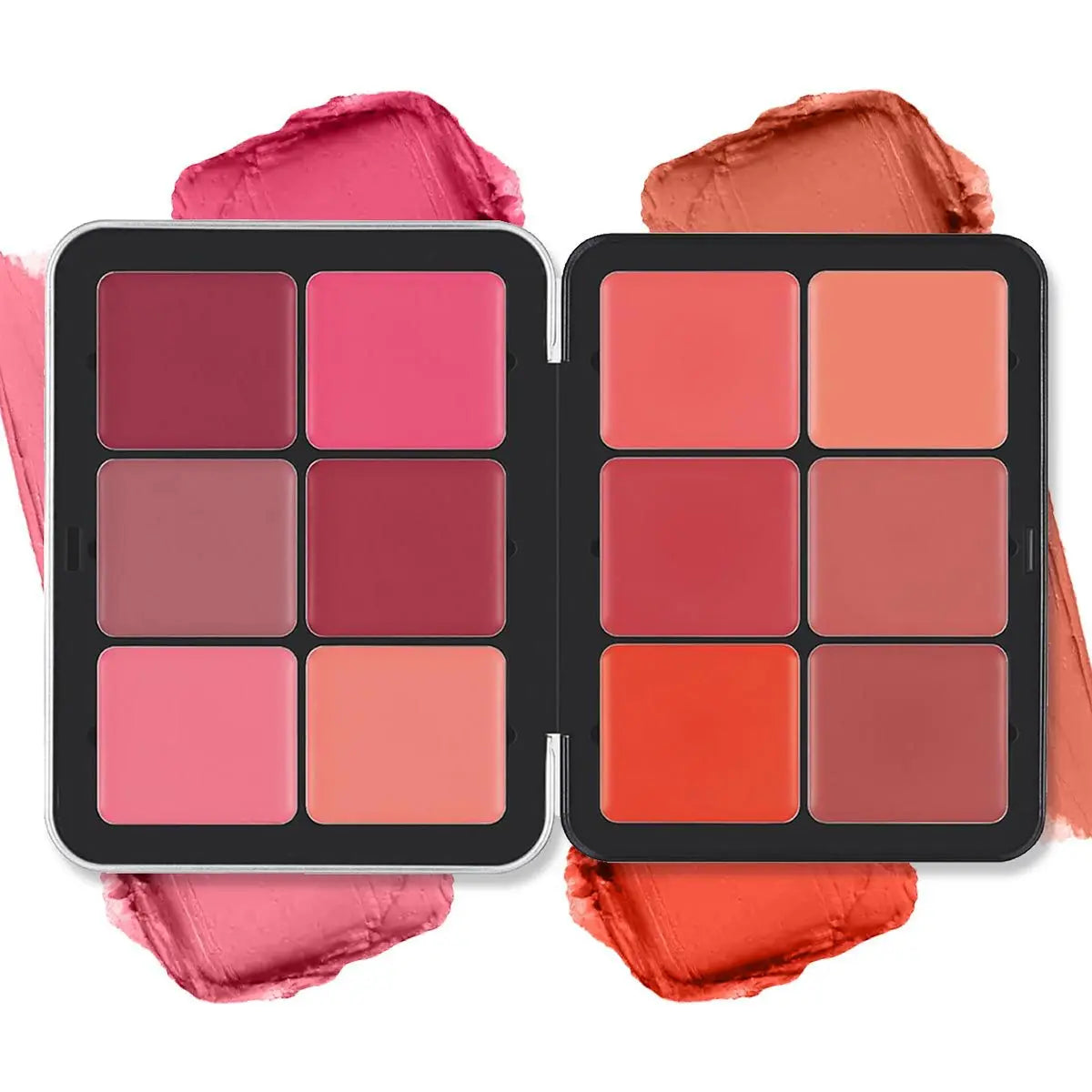 12 Color Blush Concealer Set - Waterproof Face Contour Cream Palette