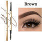 Waterproof Matte Eyebrow Pen - Double Head Long Lasting Brown with Brush