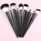 Professional 13-Piece Makeup Brush Set with Soft Synthetic Bristles
