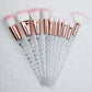 Professional Unicorn Makeup Brush Set - 10 Piece Collection