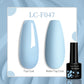 LILYCUTE 7ML Jelly Amber Gel Nail Polish Nail Art Dark Bloom Leopard