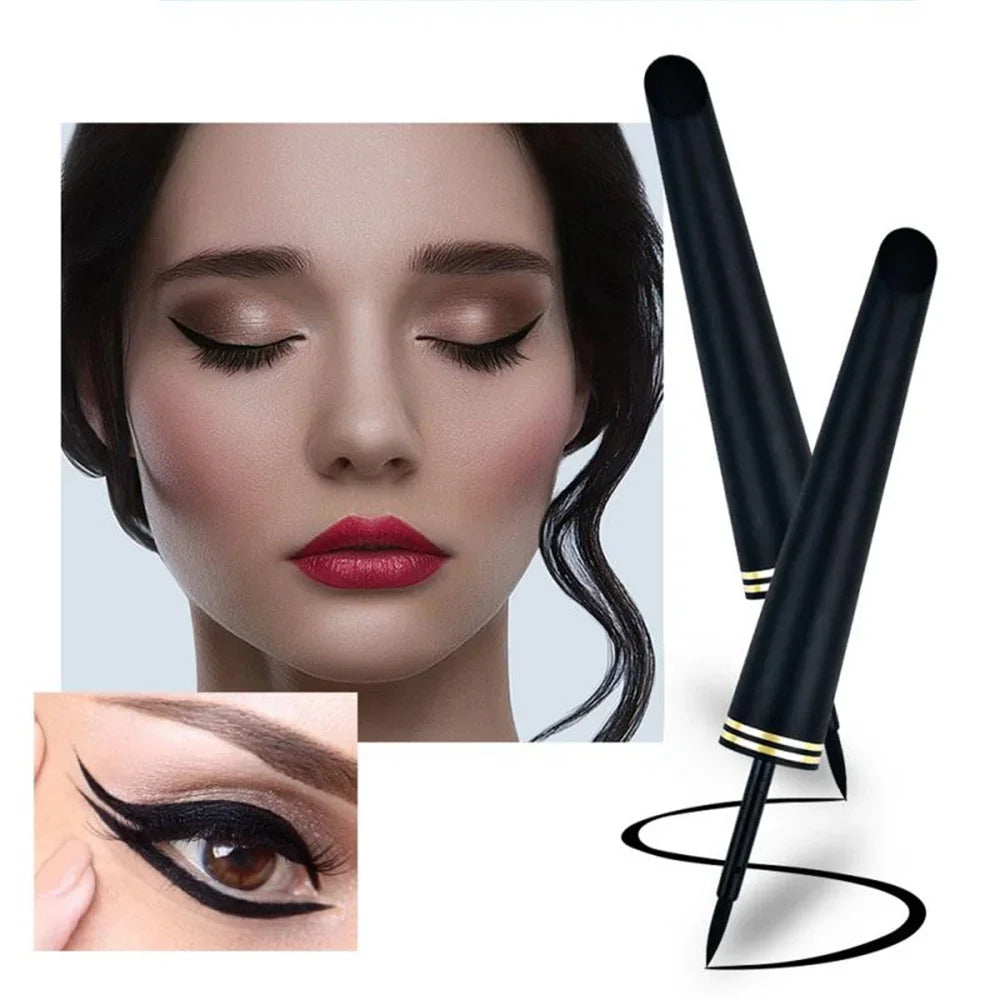 Waterproof Liquid Eyeliner - Long-Lasting Black Eye Liner