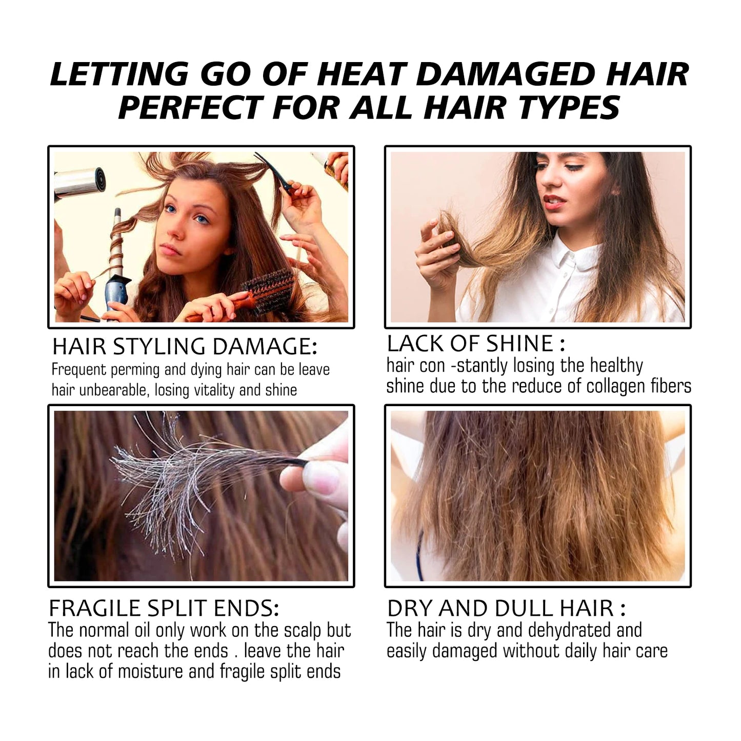 Keratin Hair Repair Mask - 8 Second Deep Conditioning Treatment