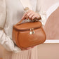 Luxury PU Leather Cosmetic Bag - Multi-Functional Travel Makeup Case
