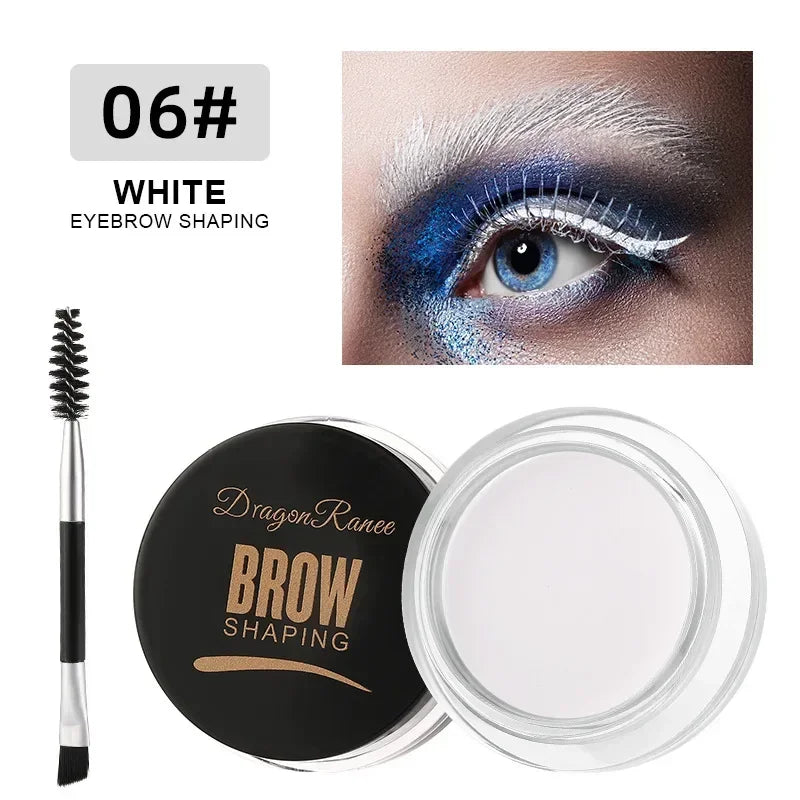 Long-Lasting Waterproof Matte Eyebrow Cream Gel