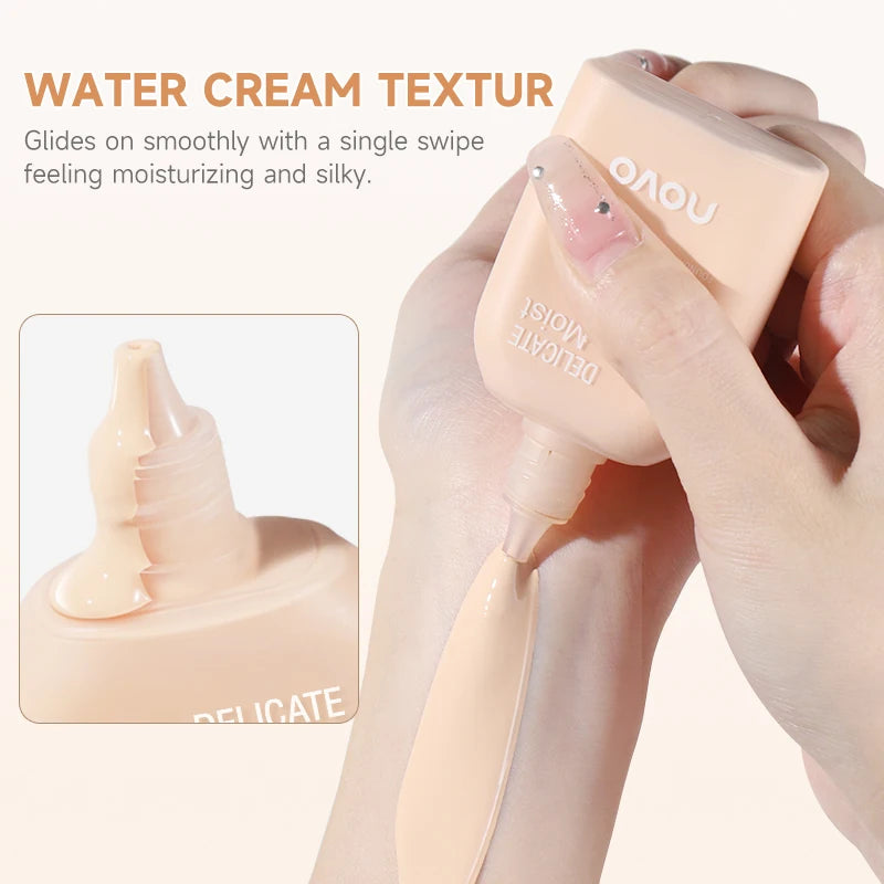 Smooth Liquid Foundation - Moisturizing BB CC Cream Waterproof Long-Lasting