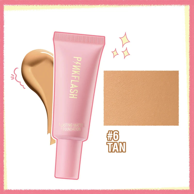 Makeup Foundation - Full Concealer Smooth Oil Control Matte Base