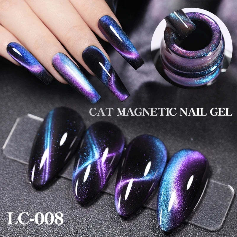 LILYCUTE 9D Cat Eye Magnetic Gel Nail Polish - 7ml