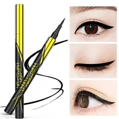 Waterproof Liquid Eyeliner - Long-Lasting Black Eye Liner