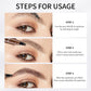 4 Split Tip Eyebrow Pen - Waterproof Liquid Tattoo Pen 5 Colors