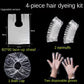 Natural Herbal Hair Dye Shampoo - 5-Minute Gray Coverage Treatment for Women & Men