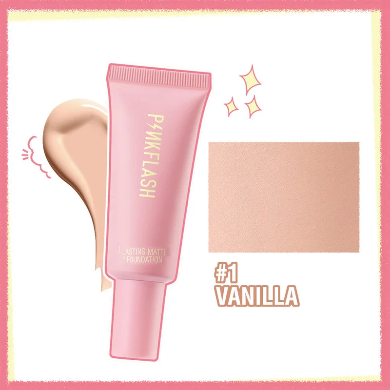 Makeup Foundation - Full Concealer Smooth Oil Control Matte Base