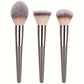 Professional Makeup Brush Set - 3-20 Pieces Premium Soft Goat Hair &