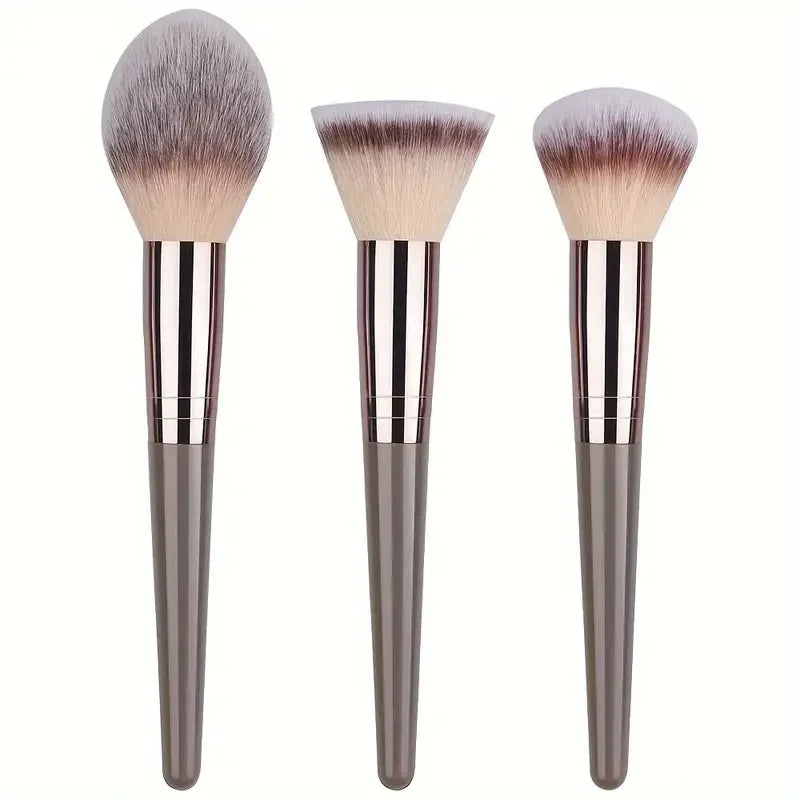 Professional Makeup Brush Set - 3-20 Pieces Premium Soft Goat Hair &