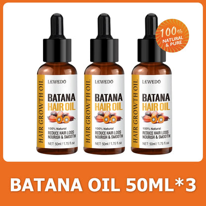 Pure Batana Oil Hair Growth Treatment - Nourishing Hair Care for Men & Women