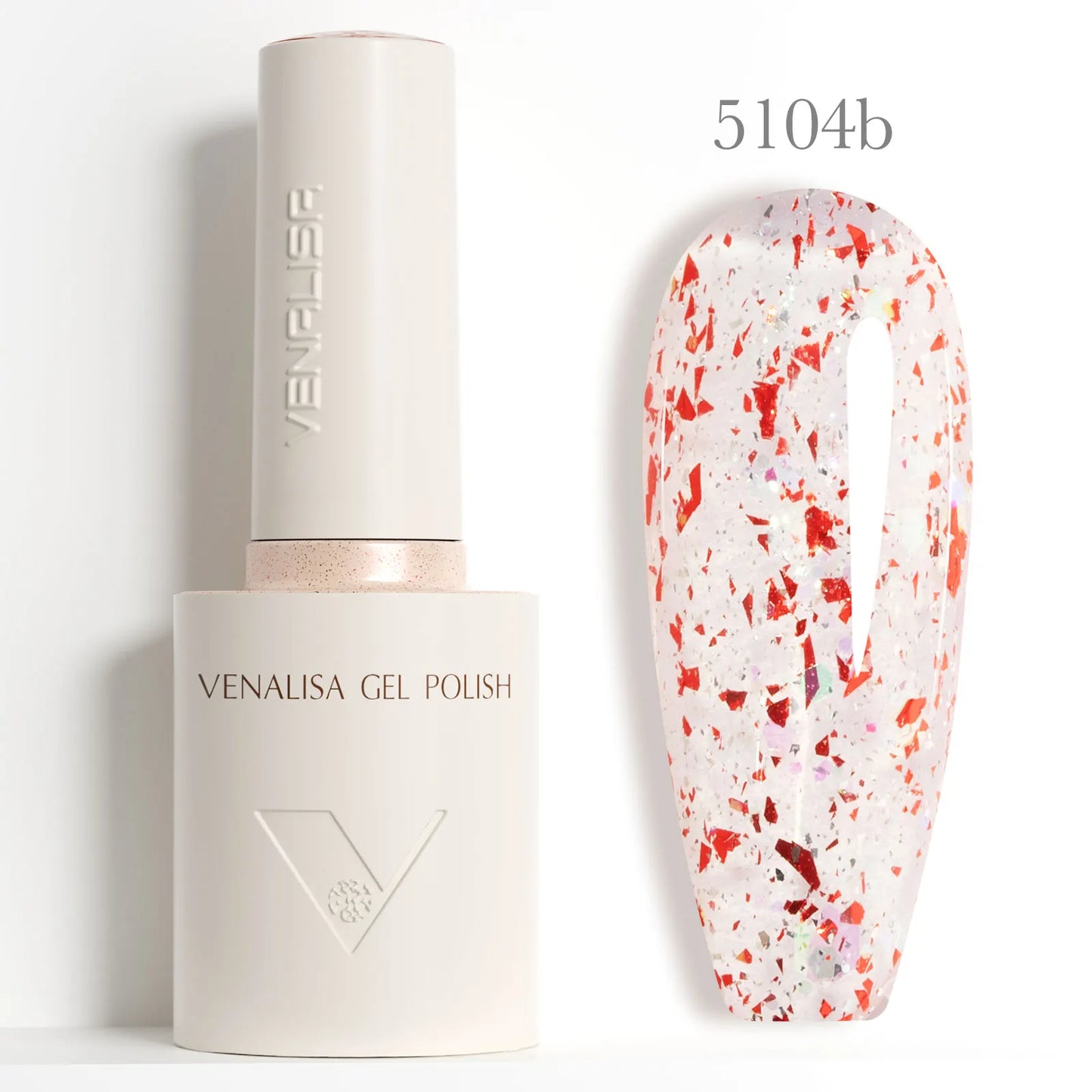 VENALISA V6 Gel Nail Polish - HEMA & TPO Free, Long-Lasting UV/LED Gel, 10ml