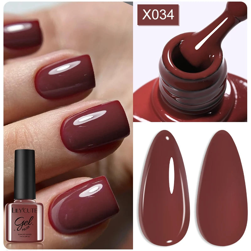 LILYCUTE Metallic Painting Liner Gel Nail Polish - 5ml