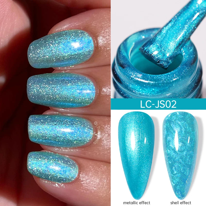 LILYCUTE Thermal Gel Nail Polish 7ml - Temperature Color Changing UV LED