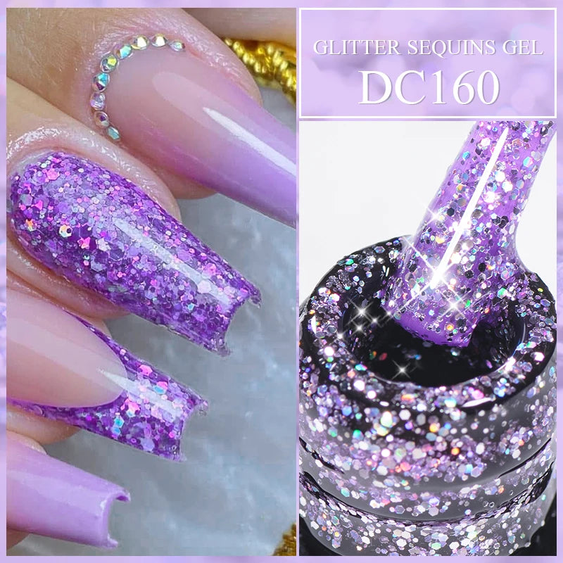 Mtssii Dried Flower Gel Nail Polish - Natural Flower Fairy Series UV/LED