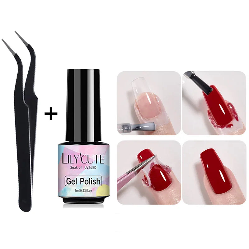 LILYCUTE Peel Off Latex Liquid Tape - Nail Polish Protection Barrier