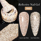 LILYCUTE 5ML Reflective Glitter Liner Gel Polish Nail Art Champagne Sparkling Lines