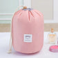 Fashion Round Waterproof Makeup Bag - High Capacity Travel Organizer