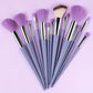 Professional 13-Piece Makeup Brush Set with Soft Synthetic Bristles