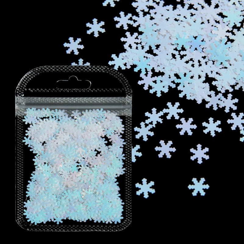 Holographic Nail Art Glitter - Laser Star & Butterfly Sequins (2g)