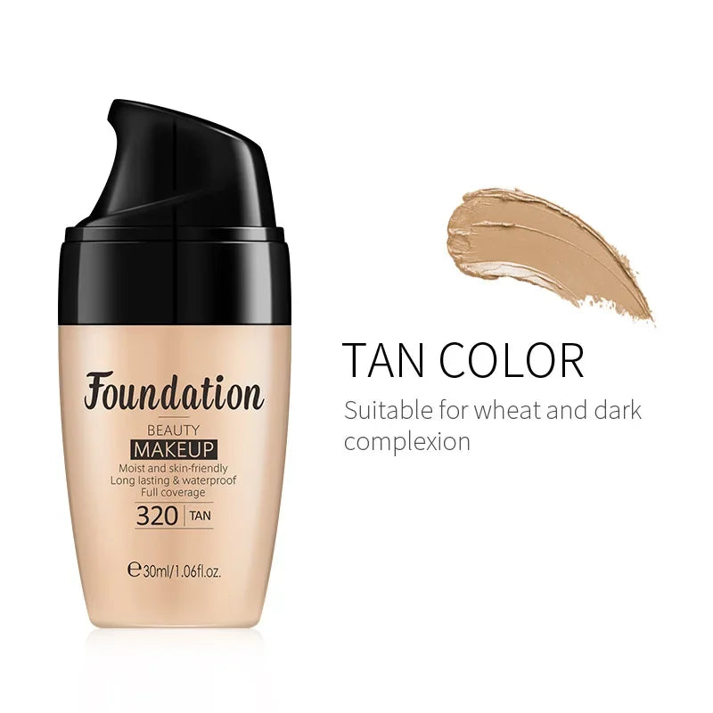 Liquid Foundation - Multiple Shades Hydrating Natural Finish 30ml