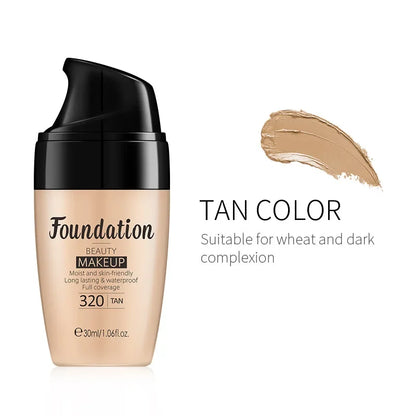 Liquid Foundation - Multiple Shades Hydrating Natural Finish 30ml