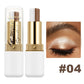 Double Color Eyeshadow Stick - Waterproof Glitter Shimmer Metallic