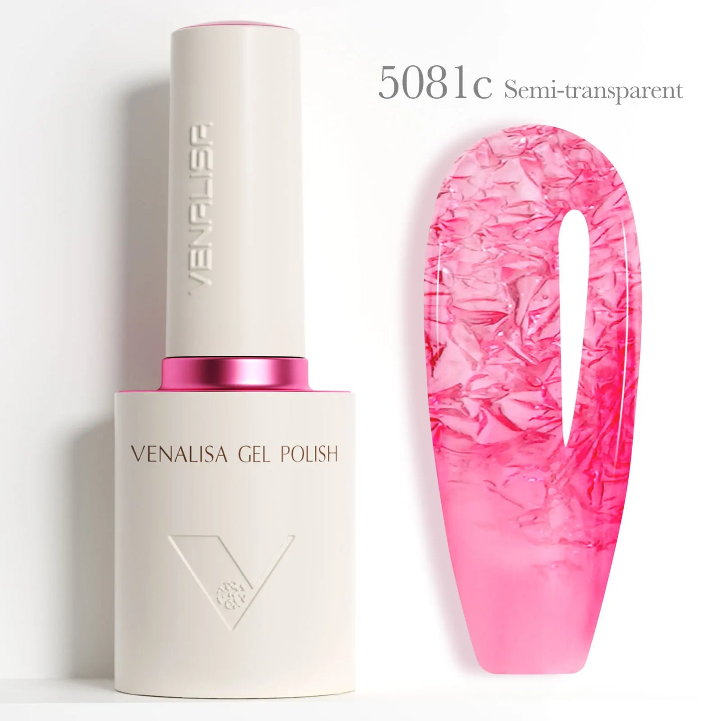 VENALISA V6 Gel Nail Polish - HEMA & TPO Free, Long-Lasting UV/LED Gel, 10ml
