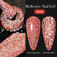 LILYCUTE 5ML Reflective Glitter Liner Gel Polish Nail Art Champagne Sparkling Lines