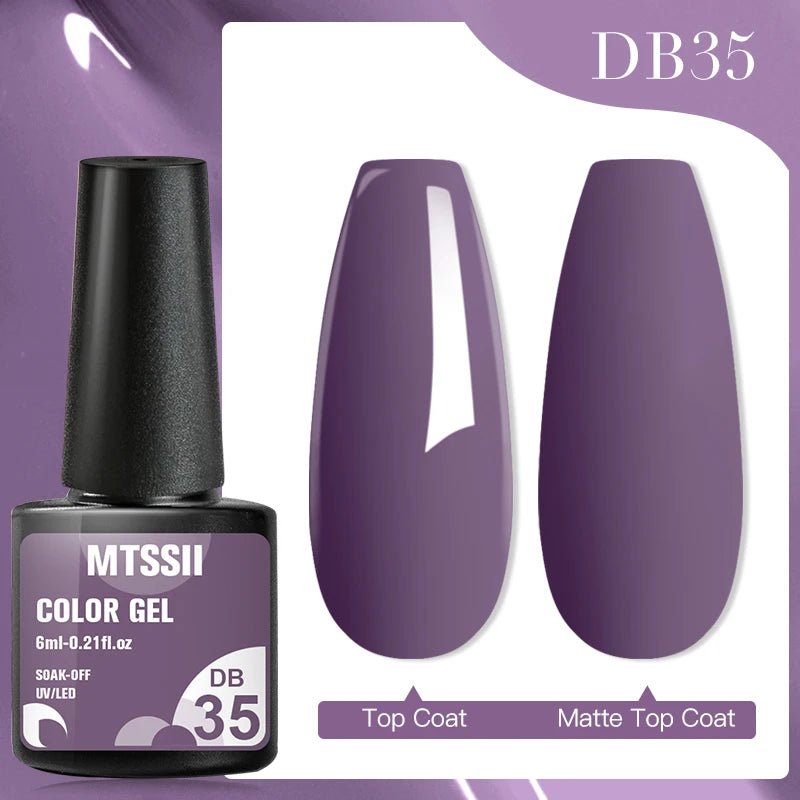 Mtssii Dried Flower Gel Nail Polish - Natural Flower Fairy Series UV/LED