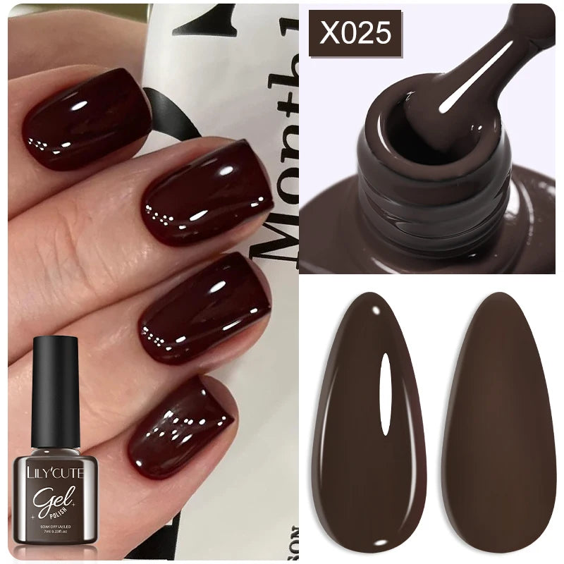 LILYCUTE Metallic Painting Liner Gel Nail Polish - 5ml