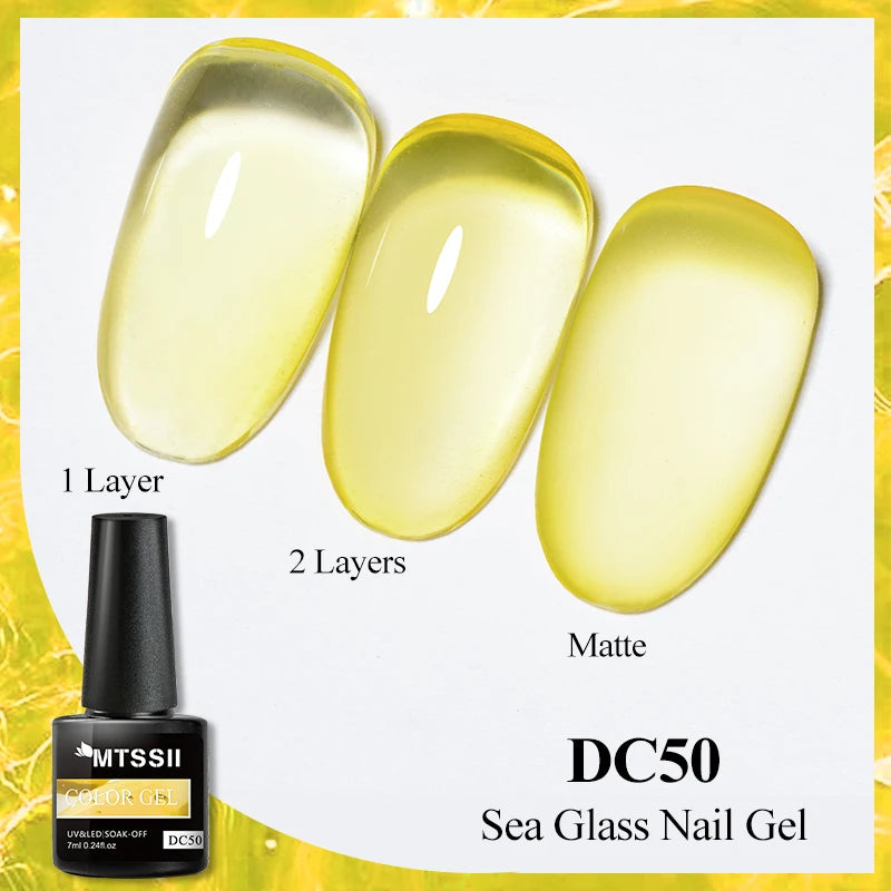 Mtssii Dried Flower Gel Nail Polish - Natural Flower Fairy Series UV/LED