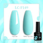 LILYCUTE 7ML Jelly Amber Gel Nail Polish Nail Art Dark Bloom Leopard