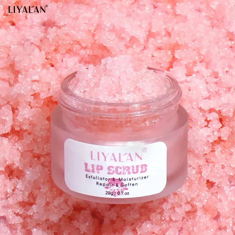 Pink Lip Scrub - Natural Exfoliating Treatment
