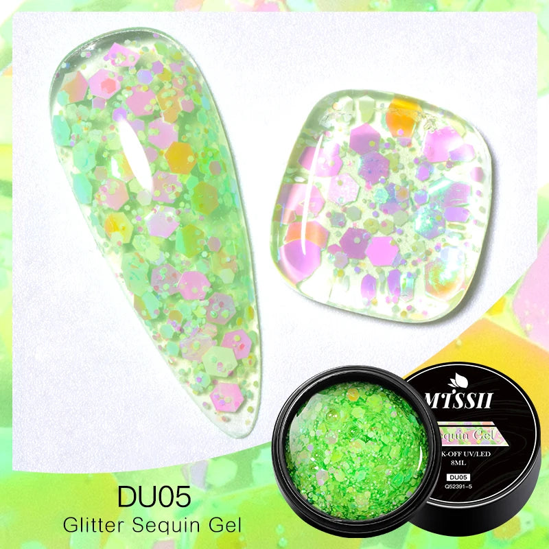 Mtssii Dried Flower Gel Nail Polish - Natural Flower Fairy Series UV/LED