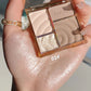 4 Colors Brown Blush Highlighter - Waterproof Long-Lasting Matte Contour