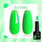 LILYCUTE 7ML Jelly Amber Gel Nail Polish Nail Art Dark Bloom Leopard