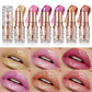 XMSJ Quicksand Gold Glitter Lipstick - Moisturizing Long-Lasting Waterproof Lip Color 3.8g