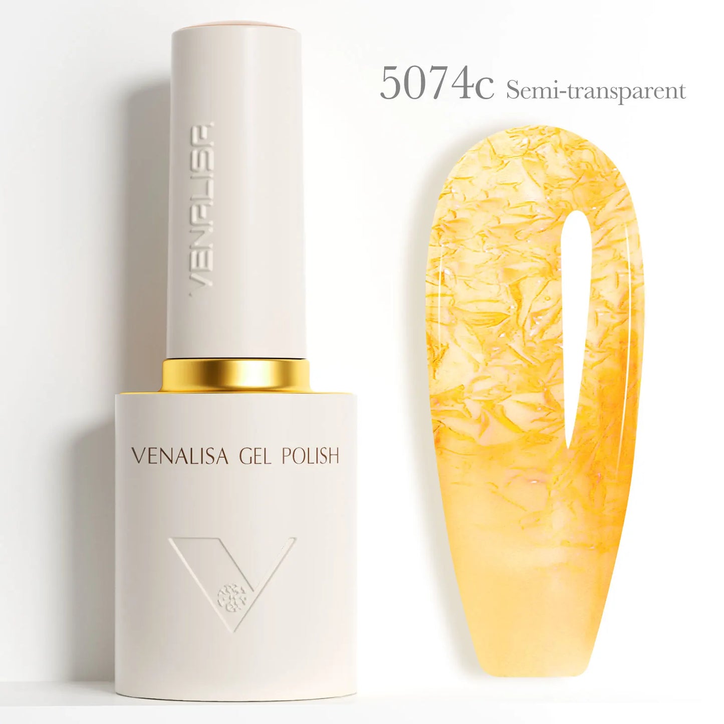 VENALISA V6 Gel Nail Polish - HEMA & TPO Free, Long-Lasting UV/LED Gel, 10ml